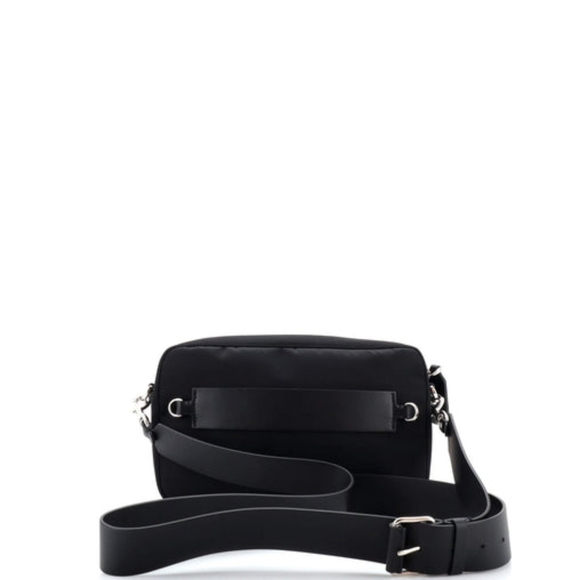 Valentino Garavani VLogo crossbody bag nylon and leather - Picture 2 of 12